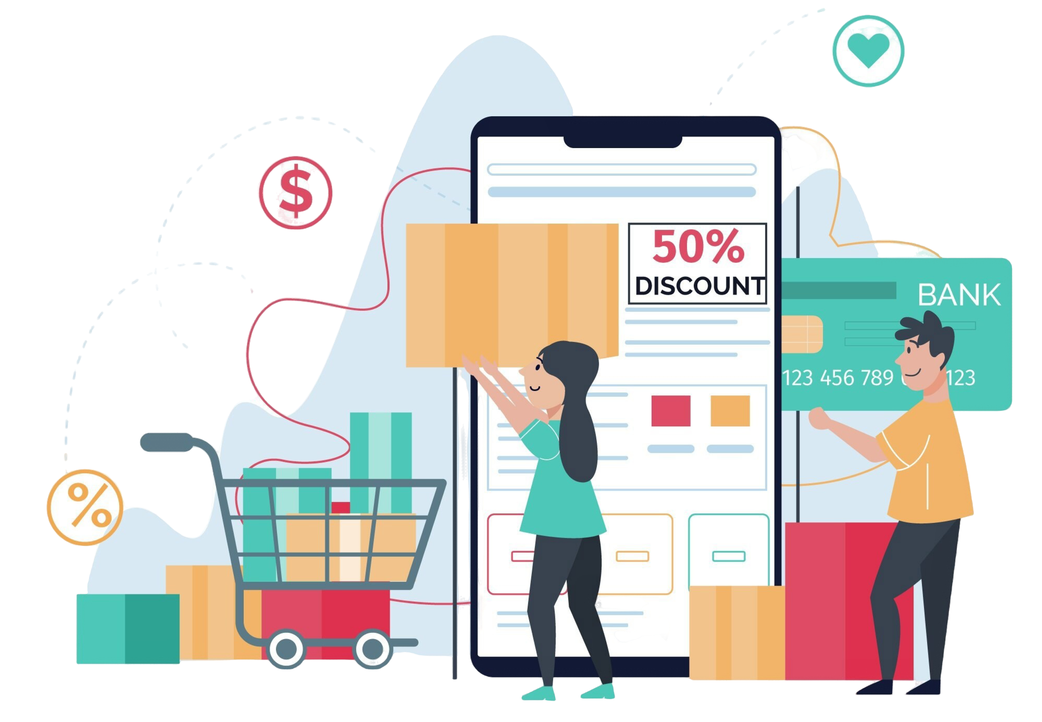 Shopping Illustration